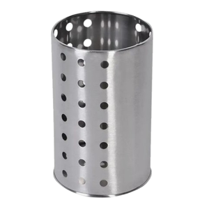 Seau d'acier inoxydable d'outils de nettoyage de ménage poli brillant pour le seau contenant des ordures de poubelle d'utilisation de bureau - Product Image 1