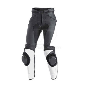 Pantalones de cuero para motocicleta Performance Men, construcción reforzada para conducción diaria y viajes de aventura. - Product Image 3