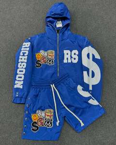 Sudadera de correr de gimnasio de moda personalizada para hombres y mujeres de talla grande profesional de boxeo Sauna Suites para pérdida de peso conjuntos impresos - Product Image 1