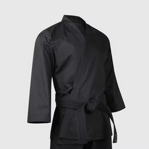 Vente en gros de vêtements d'arts martiaux en coton unisexe de haute qualité avec logo personnalisé tenues de karaté et uniformes de Taekwondo pour hommes et femmes - Product Image 3