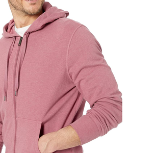 100% algodón térmico en blanco grueso polar peso pesado sudaderas con capucha para hombre diseño personalizado cremallera estampado patrón invierno tamaño 6XL completo con capucha - Product Image 3