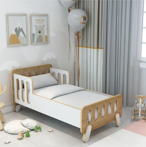 เตียงนอนเด็กแบบมอนเตสซอรี่ โครงไม้ทันสมัยสำหรับเด็ก (60x120 ซม.) (23.6 × 47.2) - Product Image 4