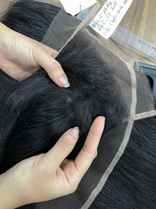 Cierre de Encaje HD Liso, Color Negro, 100% Cabello Humano Vietnamita, en Existencia, Proveedor de Moda - Product Image 6