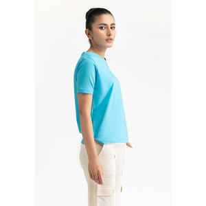 Camiseta de Punto Transpirable Azul Claro 231-213-010 a - Product Image 6