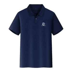 Camiseta ligera de talla grande para hombre para Polos, nuevo diseño, camiseta de manga corta, logotipo impreso personalizado, estilo informal transpirable - Product Image 1