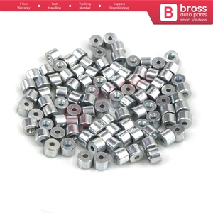 BCR004 BCR004 สายเคเบิลรีเลย์กระจกหน้าต่าง สายสลิง ปลายพิน ตัวล็อค 5.5x4/1.7 มม. 100 ชิ้น - Product Image 3