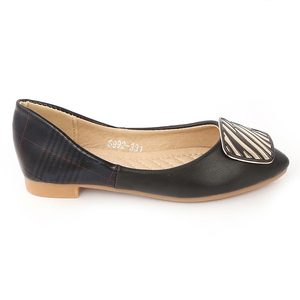 Girls Fancy <b>Pumps</b> - <b>Black</b> - Product Image 3