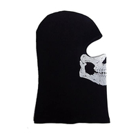 Cagoule ouverte personnalisable couleur unie haute qualité réglable unisexe pour le sport, masque de ski, casque de course avec logo brodé sur mesure OEM