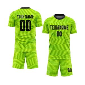 Uniforme de Fútbol Personalizado con Sublimación, Mangas Cortas, 100% Poliéster, Servicio de Personalización de Tallas y Clasificación - Product Image 1