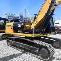 Excavatrice sur chenilles Caterpillar 325D, 25 tonnes, excavatrice de taille moyenne, moteur Cat C7 ACERT, excavatrice de construction américaine d'occasion