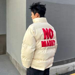 Chaquetas acolchadas de invierno para hombre del fabricante Diseño de espuma de nailon reversible con cuello levantado Estilo de cadera Colocación del logotipo frontal - Product Image 4