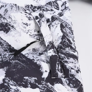 Blouson d'hiver pour homme à col montant, imperméable, léger, chaud, écologique, toutes couleurs, logo frontal, faible MOQ, style urbain - Product Image 3