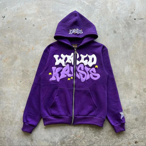 Nuevas llegadas Sudadera con capucha con cremallera completa Streetwear Sudadera con cremallera Sudadera con capucha Unisex Patrón sólido Hip Hop Ropa de abrigo informal - Product Image 6