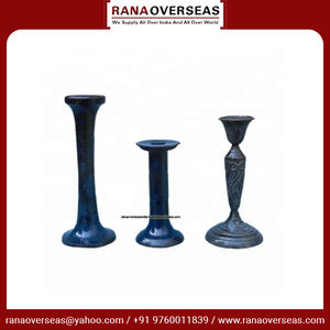 Portavelas de Metal de aluminio de estilo clásico para decoración interior de Navidad decoración del hogar a precio mayorista - Product Image 3