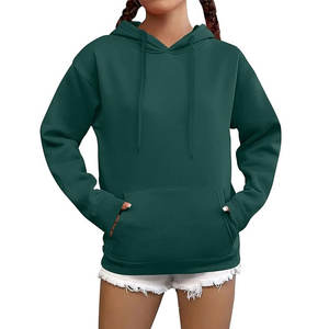 Sudadera con Capucha para Mujer, 100% Algodón, Invierno, Casual, Manga Larga, Logotipo Bordado, Resistente al Viento, Transpirable y Ecológica - Product Image 6