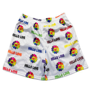 Shorts de basketball pour hommes XELENT UNIFORM, logo personnalisé, impression par sublimation intégrale, maille simple couche en spandex/polyester, taille élastique - Product Image 2