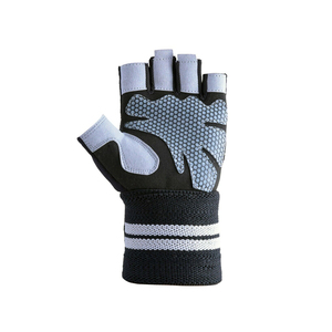 Gants de musculation pour la salle de sport en gros, logo personnalisé, gants de musculation, guantes gimnasio, gants de musculation avec support pour le poignet. - Product Image 6
