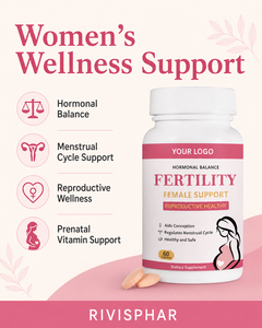 Compresse OEM per il Supporto della Fertilità Femminile, Equilibrio Ormonale, Salute Riproduttiva, Vitamine Prenatali, <span class=keywords><strong>Ciclo</strong></span> Mestruale, Integratore Vegano - Product Image 5