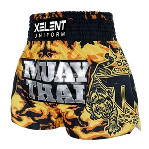 MMA Training Trunks Shorts Muay Thai Shorts e Mma Shorts Material de poliéster con logotipo personalizado para boxeo Kickboxing - Product Image 2
