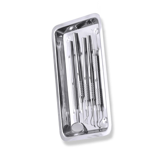 ถาดเครื่องมือสัก304 22*11*2ซม. ถาดเครื่องมือทันตกรรมถาดเครื่องมือผ่าตัด - Product Image 3