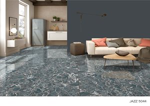 Carreaux vitrifiés émaillés en porcelaine très brillante de conception moderne Planchers de cuisine de salle de bains de haute qualité 600x1200mm Villas - Product Image 4
