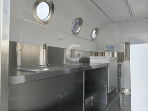 Personalización de Food Trucks para Negocios de Helados, Gelato y Bebidas Frías de Verano, Diseño Único, Remolque de Bar Móvil para Exteriores - Product Image 6