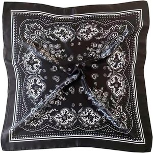 Hot Sales Luxury Square <b>Silk</b> Satin <b>Head</b> <b>Scarf</b> Bandana Custom Logo Printed Dot Solid Plaid Striped Bows Women <b>Scarves</b> For Events - Product Image 6