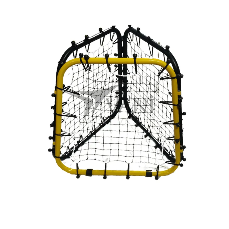 Best Quality Made of metal tube and PE net Soccer Training Tri Sided Rebounder for soccer football training