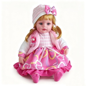 Customized Reborn plush <b>doll</b>, soft cloth body <b>doll</b>, rag <b>play</b> <b>doll</b>, fashion stuffed girl <b>doll</b>, collectible reborn toy <b>doll</b> - Product Image 4