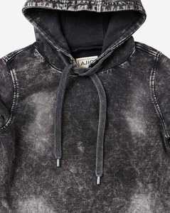 Sweat-shirts pour hommes en coton délavé à l'acide - Tissu en molleton 100% coton - Product Image 2