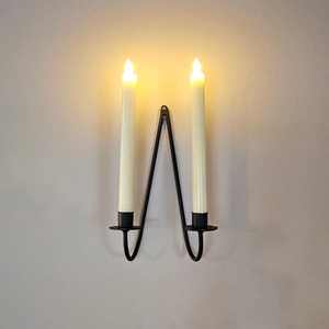 Portavelas de pared de Metal de diseño clásico para casas tradicionales, salas de banquetes, apartamentos, restaurantes, hoteles y celebraciones - Product Image 6