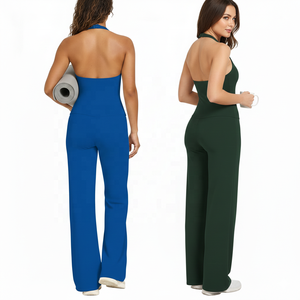 Ensembles de yoga 4 pièces en spandex et nylon pour femme, grandes tailles, options de taille et de couleur personnalisées, qualité supérieure. - Product Image 4