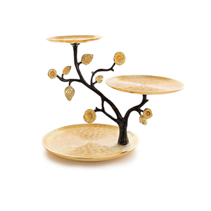 Soporte para Pasteles de Aluminio de Primera Calidad, Diseño Moderno, Forma Redonda, Soporte para Aperitivos y Postres a un Precio Accesible - Product Image 4