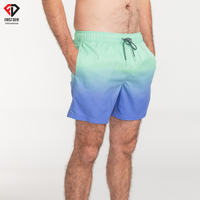 Nouvelle collection d'été : Maillot de bain décontracté 100 % polyester, imprimé par sublimation, personnalisé, confortable pour la plage