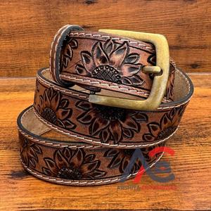 เข็มขัดหนังแท้สำหรับผู้ชายและผู้หญิงเข็มขัดหนังเครื่องมือมือดีไซน์ใหม่ล่าสุดของ2025 - Product Image 1