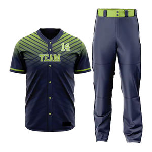 ชุดเครื่องแบบกีฬาสำหรับเยาวชนชุดเสื้อเจอร์ซีย์เล่นเบสบอลพิมพ์ลายตามชื่อแบบกำหนดเองพร้อมกางเกงชุดเล่นซอฟต์บอล - Product Image 4