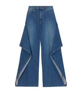 Jean en Denim taille moyenne pour femmes décontracté foncé respirant coloré lavage coupe ample Style Streetwear haute qualité Y2K - Product Image 1