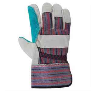 Fourniture directe en usine de gants de gréement en cuir de vachette durables sur mesure gants de sécurité industrielle en gros - Product Image 2