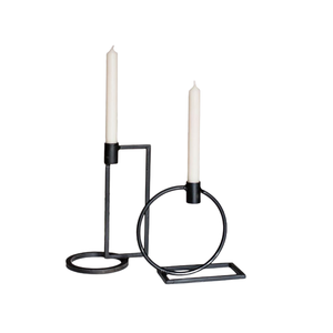 Wholesale Votive Matt <b>Black</b> Finishing <b>Metal</b> <b>Candle</b> <b>Holder</b> T-light <b>Holder</b> Wedding and Party Centerpiece - Product Image 3