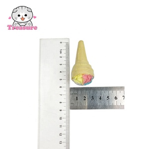 Adorables mini caramelos de goma en forma de cono de helado en multicolor vivo para bocadillos dulces - Product Image 5