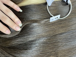 Extensions de cheveux humains vierges vietnamiens naturels droits à pointe plate en kératine pré-collée de haute qualité fournies par le vendeur - Product Image 3