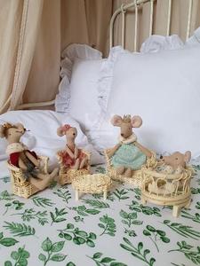 Conjunto de muebles de muñeca de ratán hecho a mano compuesto por 12 piezas hecho en Vietnam al por mayor 2023 - Product Image 6