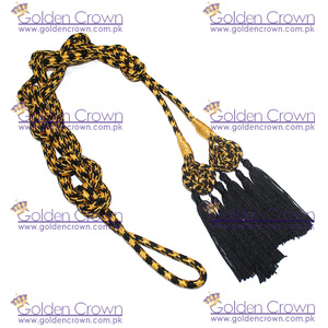 Cordón de Borlas con Hilo Metálico Dorado, Nuevo Diseño, Color Personalizable, para Prendas de Vestir - Product Image 4