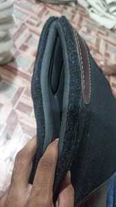 Rider's Trust 100% Tapis de selle équestre en laine mérinos Style occidental Selle de saut sans arbre Patch en cuir gris naturel 32x32" - Product Image 6