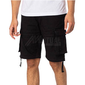 Pantalones cortos ligeros para hombre, ajuste cómodo duradero con bolsillos laterales, pantalones cortos para hombre listos para entrenamiento a la venta - Product Image 1