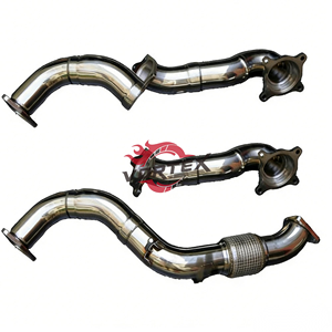 Tubos de Escape de Alto Rendimiento Vortex OEM de Titanio con Silenciador Cat-back para Honda Civic Type-R FK8 con Downpipe - Product Image 5