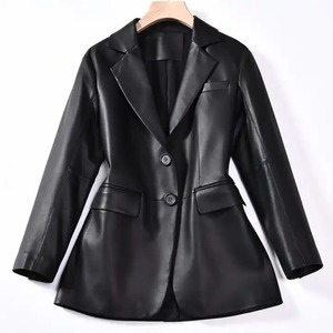 Veste en cuir de style moderne du fabricant pour femmes haut tendance de qualité professionnelle à prix d'usine - Product Image 1