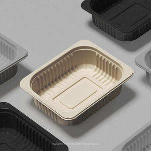 [REVATION] Comidas Ecológicas, Contenedor de Alimentos de Pulpa de Papel Biodegradable, Bolsa de Bagazo de Caña de Azúcar - Product Image 5