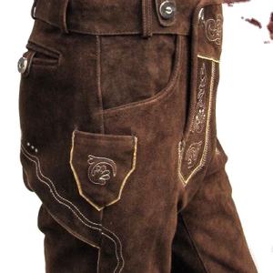 Custom Trachten Kneibund <b>Lederhose</b>/Trachten Bavarian Pants Custom Lederhosen Real Leather Short <b>Lederhose</b> for Men - Product Image 5