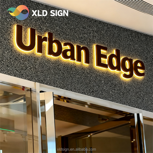 Enseigne lumineuse personnalisée pour magasin, conception de panneau de nom de magasin, lettres LED éclairées, rétroéclairage, enseigne de devanture de magasin pour entreprise en extérieur - Product Image 2